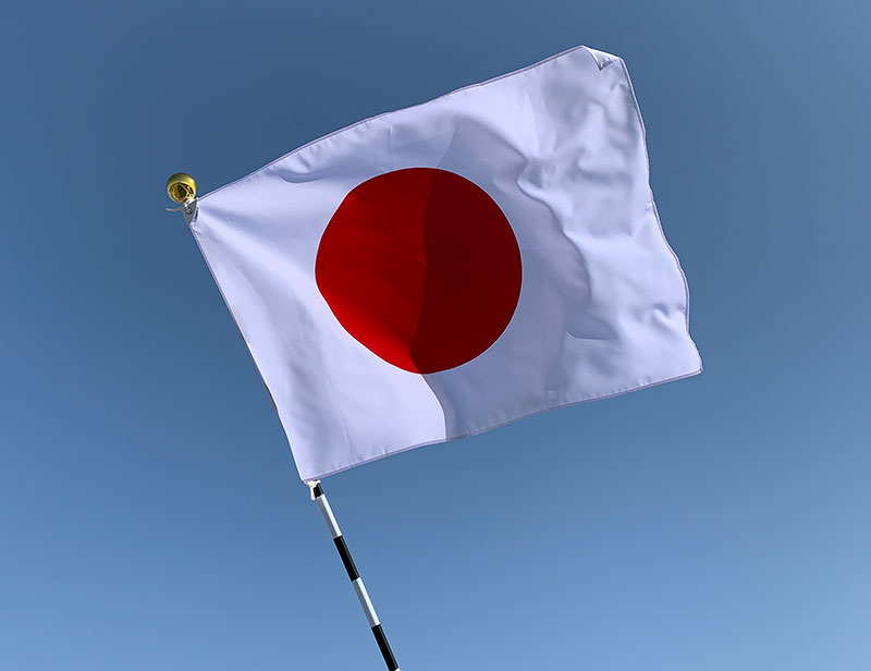 正規品直輸入】 日の丸 日章旗国旗セット旗 日本 祝日 国旗