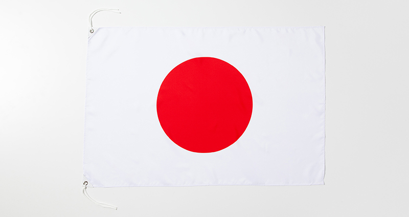 日本国旗 DXセット （テトロン素材：70×105cm・高級軽量アルミ合金 
