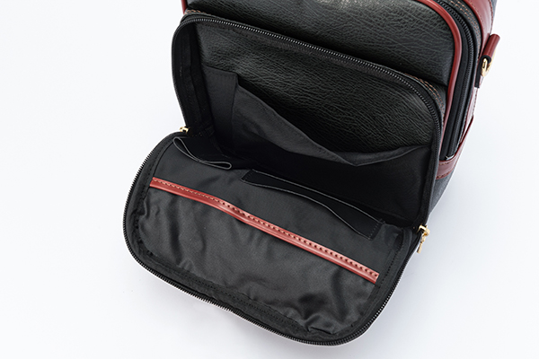 平野鞄 フィリップ ラングレー 日本製 合皮縦型ショルダーバッグ