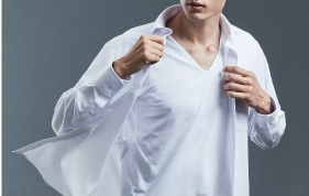 ミズノ 着るドラント クイックドライアンダーＶネック半袖シャツ