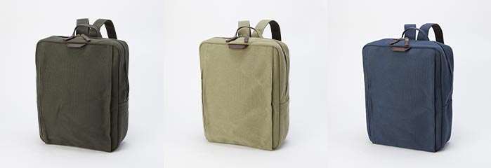 平野鞄 鞄の國 豊岡製 はっ水軽量6号帆布リュック 1個