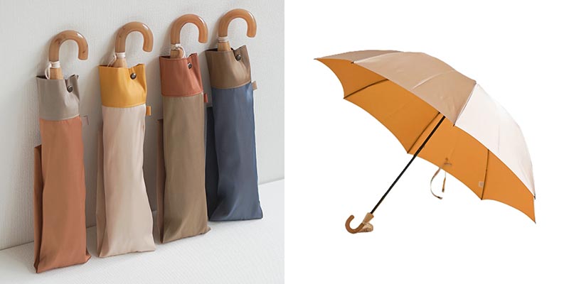 小宮商店 甲州織 Two-Ply 婦人折りたたみ傘