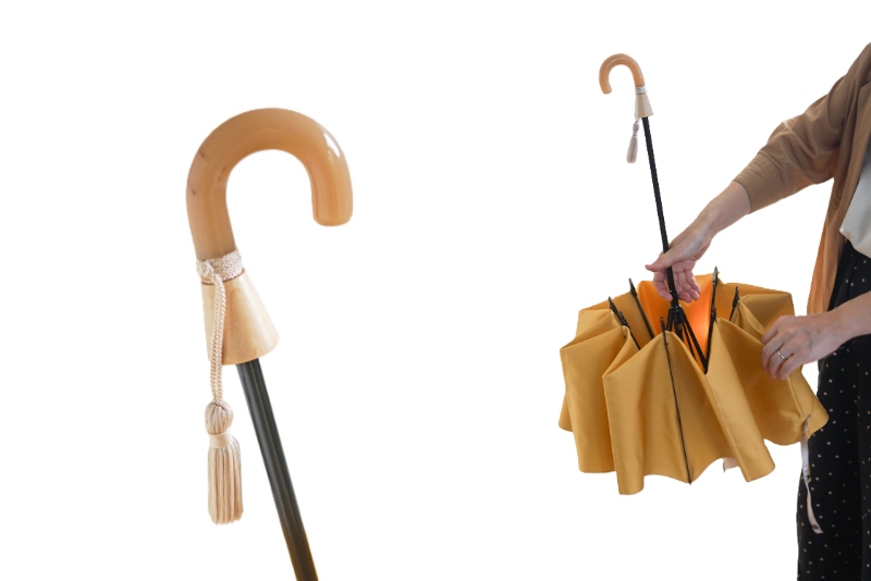 小宮商店 甲州織 Two-Ply 婦人折りたたみ傘