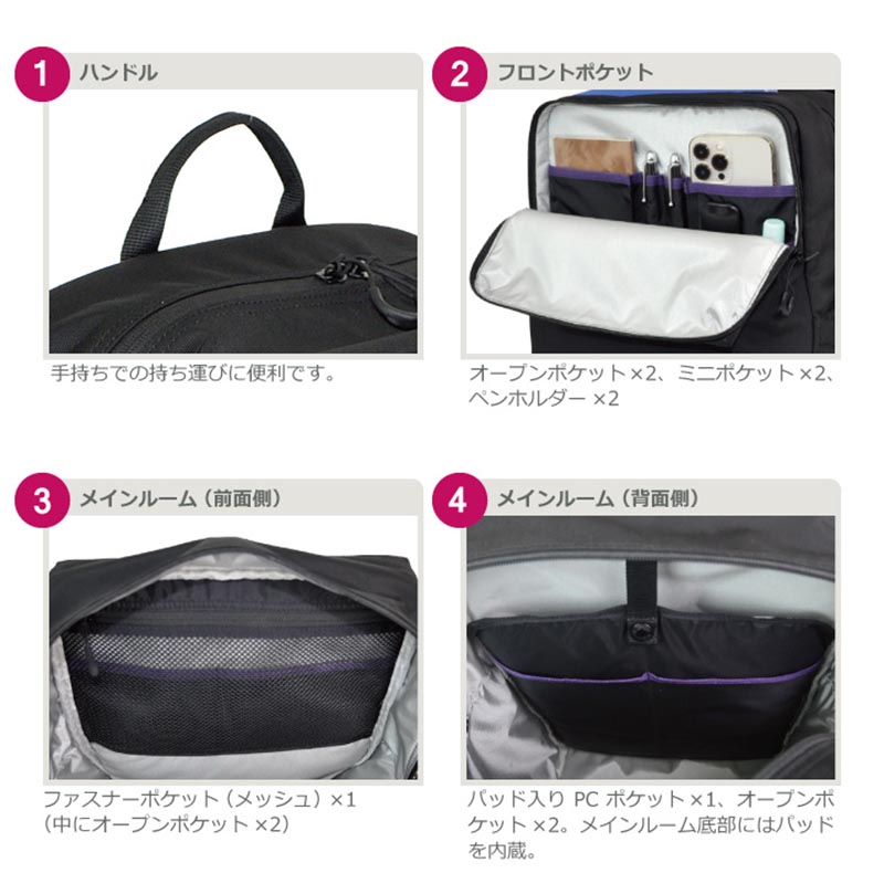 マンハッタンパッセージ シティバックパック