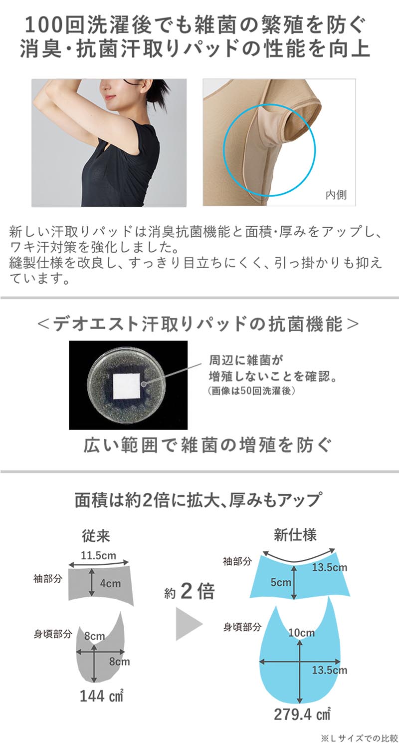 セーレン デオエスト 消臭フレンチスリーブ