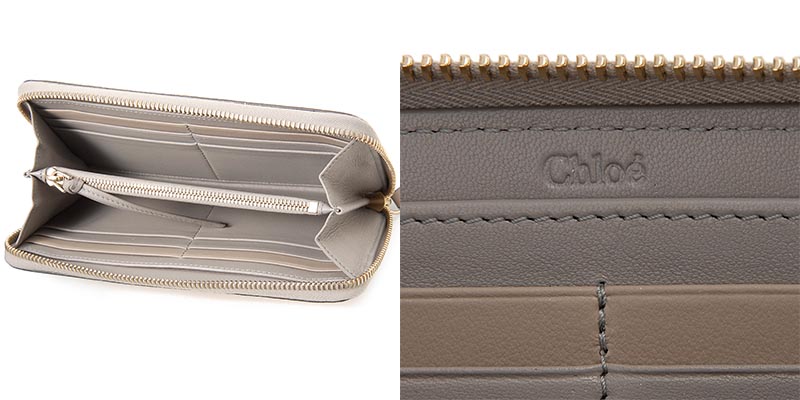 Chloe クロエ ラウンドファスナー長財布