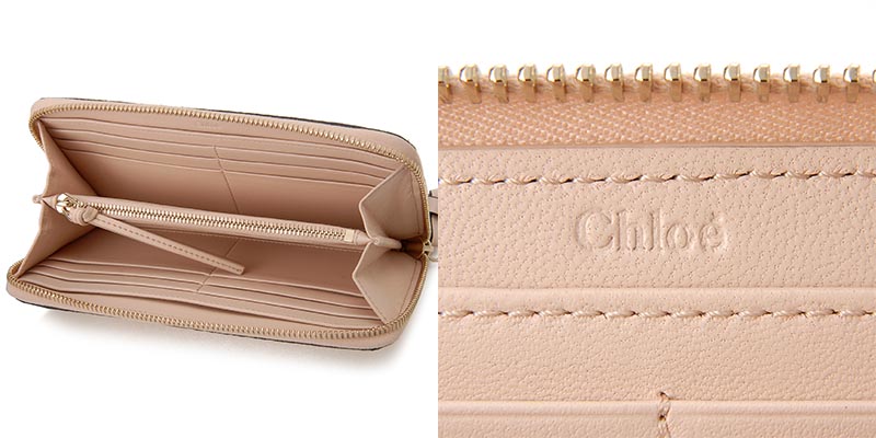 Chloe クロエ ラウンドファスナー長財布