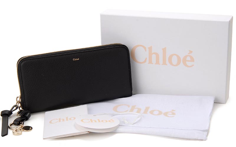 Chloe クロエ ラウンドファスナー長財布