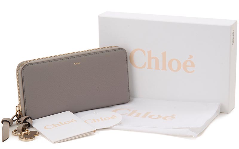 Chloe クロエ ラウンドファスナー長財布