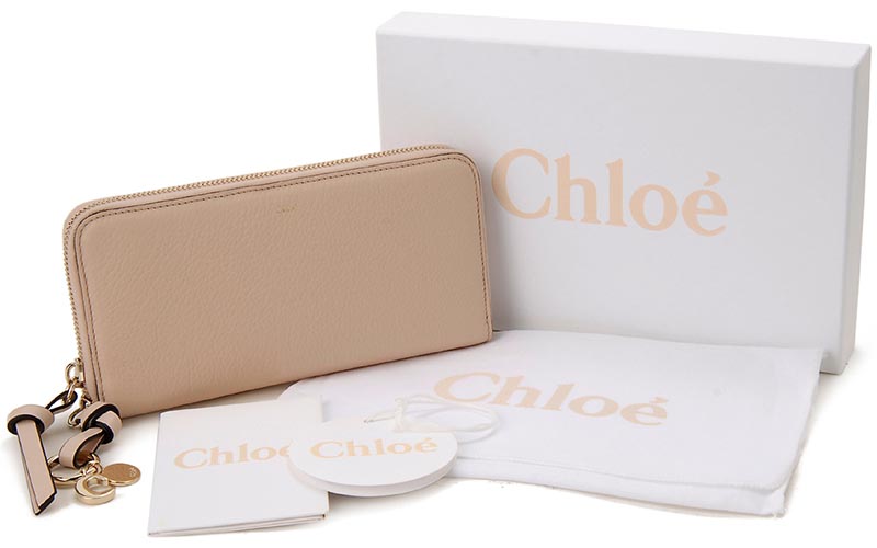 Chloe クロエ ラウンドファスナー長財布