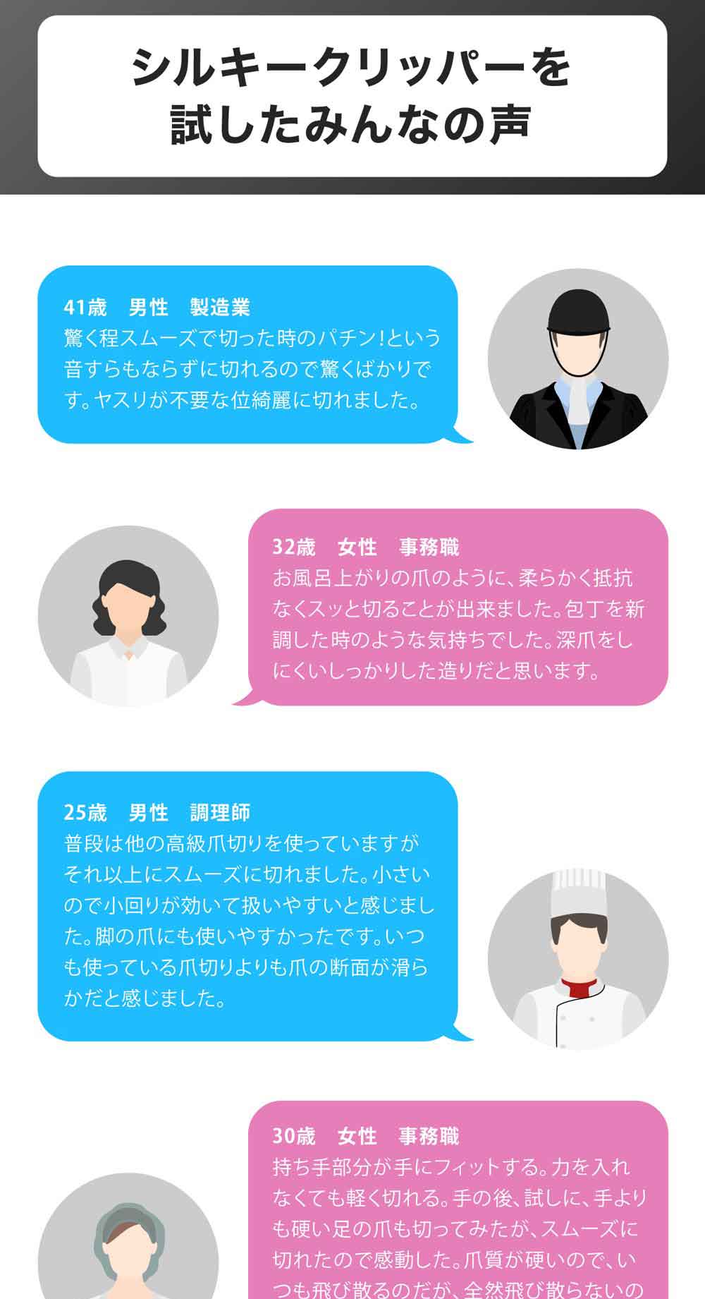 イマース・ジャパン 超一流の爪切り シルキークリッパー imjp023 1個
