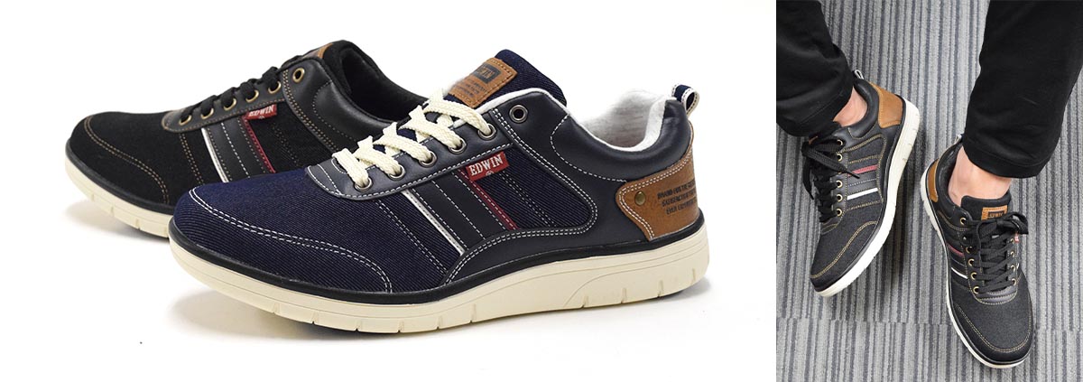 EDWIN カジュアルシューズ EDW-7643