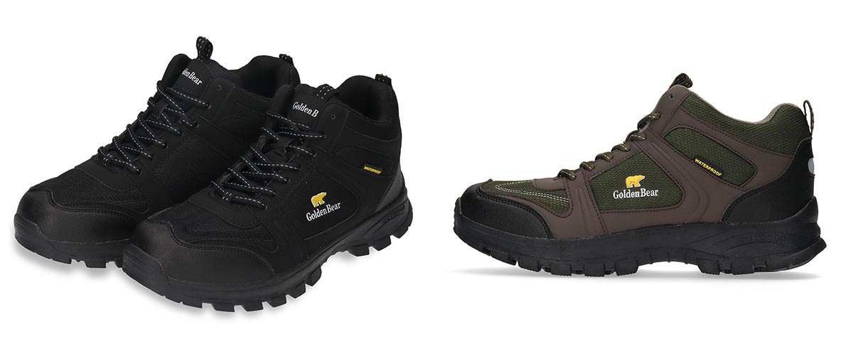 Golden Bear ゴールデンベア アウトドア防水ミッドカットスニーカー