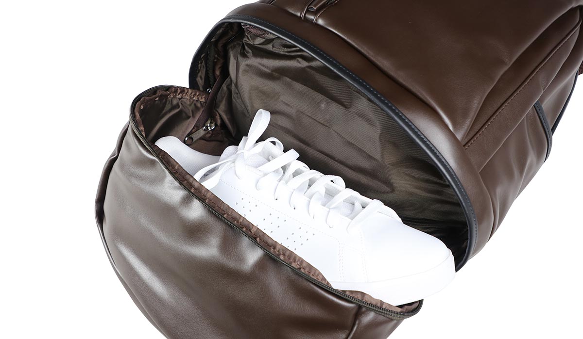 DUNLOP REFINED ダンロップ・リファインド シューズ収納二重底リュック