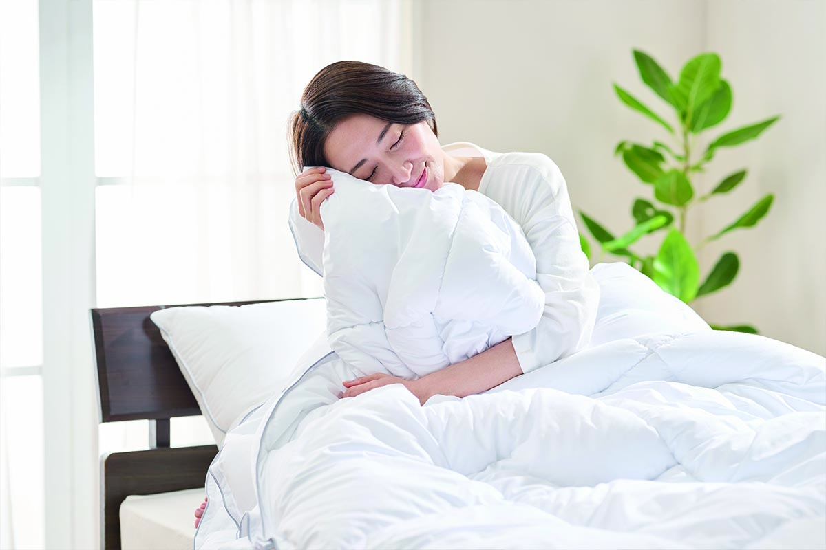 ディーブレス PRIMALOFT プリマロフト1200本掛けふとん シングル