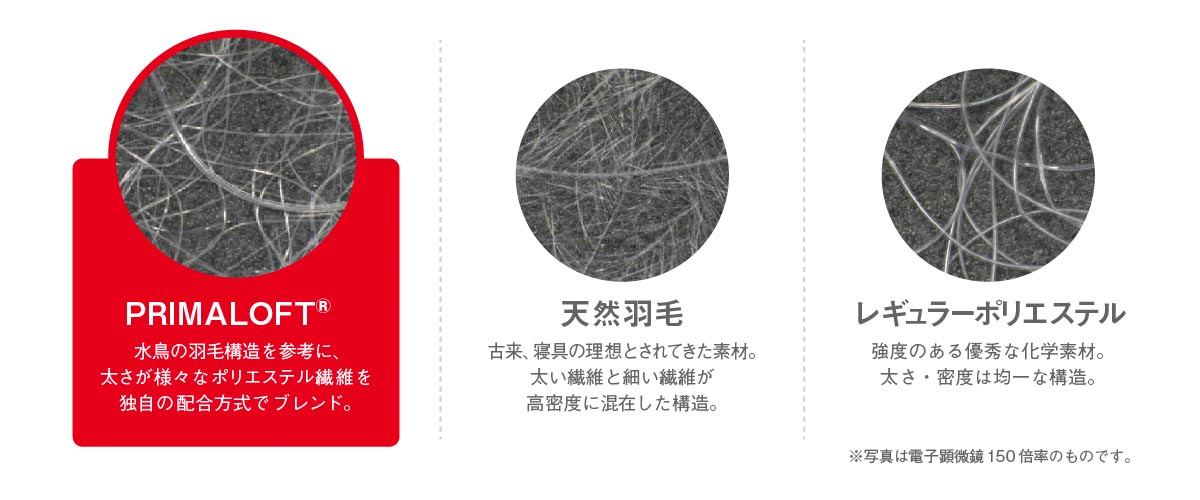 ディーブレス PRIMALOFT プリマロフト1200本掛けふとん シングル