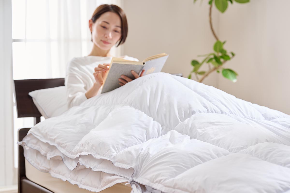 ディーブレス PRIMALOFT プリマロフト1200本掛けふとん シングル