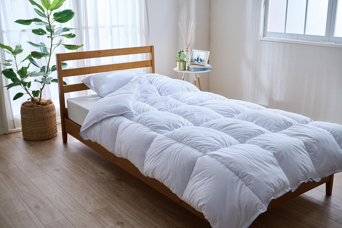 ディーブレス PRIMALOFT プリマロフト1200本掛けふとん シングル