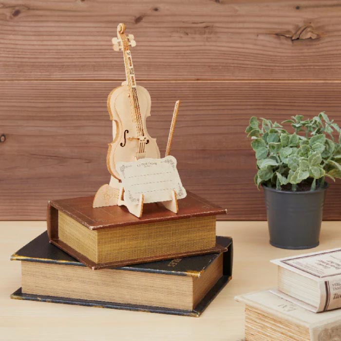  多組 Wooden Art ki-gu-mi チェロ スマホスタンド 1セット