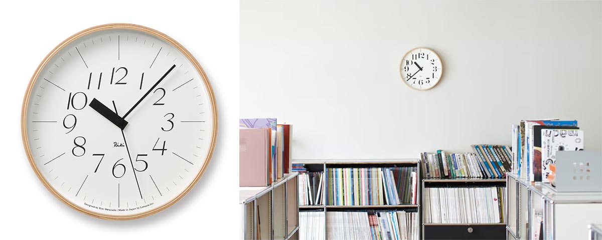 Lemnos レムノス RIKI CLOCK RC（リキ クロック アールシー） WR20-01 1個