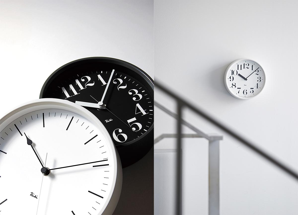 Lemnos レムノス RIKI STEEL CLOCK（リキ スチール クロック） WR08-25 1個