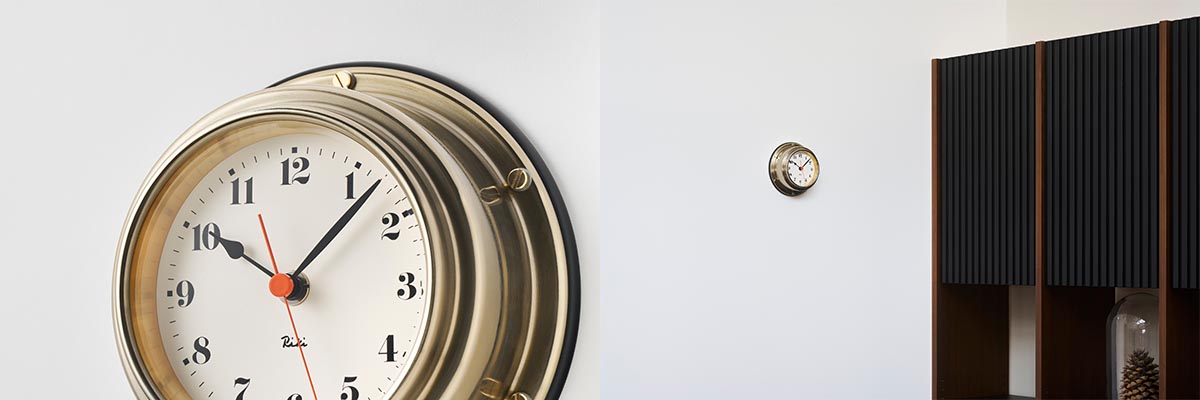 Lemnos レムノス RIKI MARINE CLOCK（リキ マリン クロック） WR24-02 1個