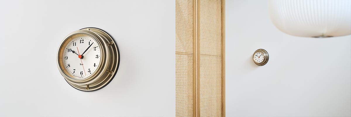 Lemnos レムノス RIKI MARINE CLOCK（リキ マリン クロック） WR24-02 1個