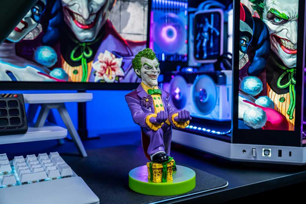 D.C コミック - ジョーカー ケーブルガイズ ケーブルガイズ コントローラー&スマホホルダー 1個