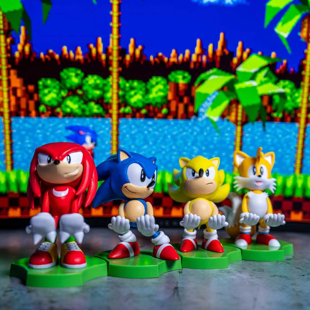 【Sonic】”スーパーソニック” ミニ・ケーブルガイズ コントローラ＆スマホスタンド