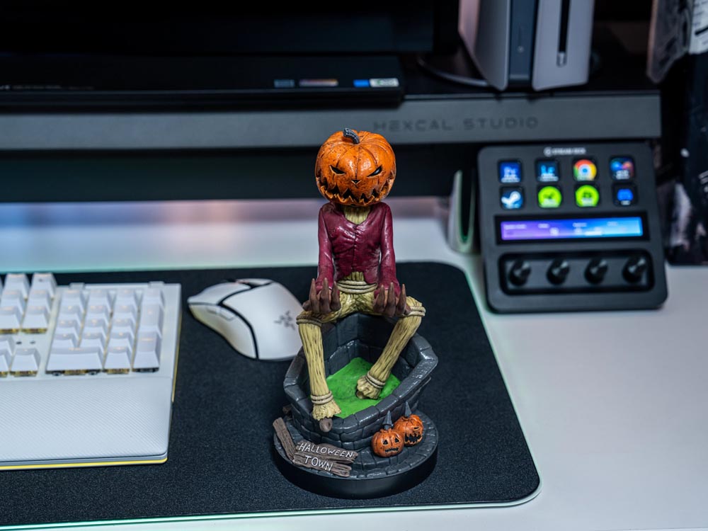 EXG 【The Nightmare Before Christmas】”ジャック” パンプキンキング ケーブルガイズ ケーブルガイズ コントローラー&スマホホルダー 1個