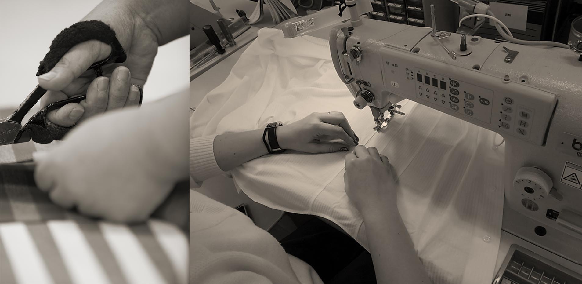 丸和繊維工業 INDUSTYLE TOKYO ストライプ ボタンダウンカラーシャツ レギュラーフィット 長袖