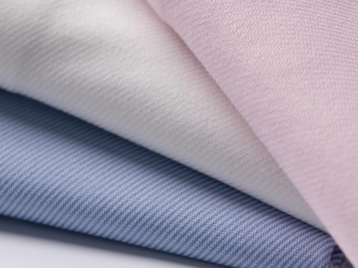 丸和繊維工業 INDUSTYLE TOKYO ツイル ワイドカラーシャツ レギュラーフィット 長袖