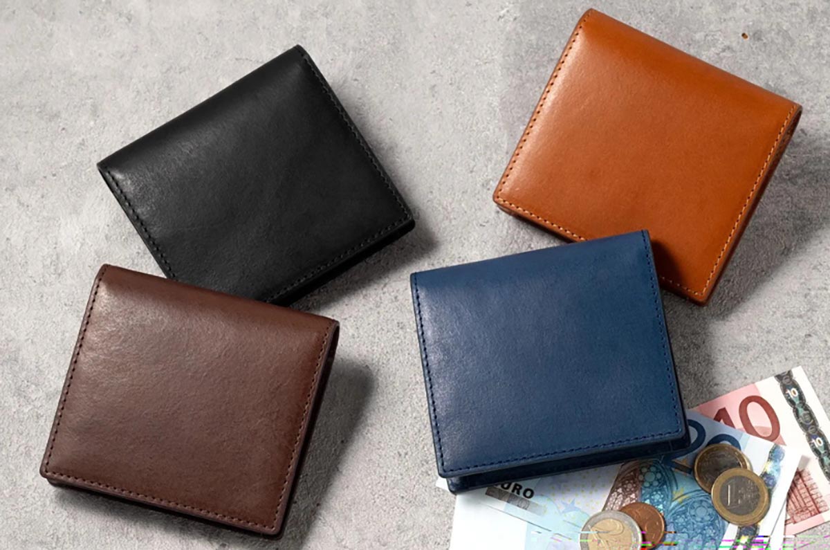 ミラグロ piatto イタリアンレザー・薄型財布 CA-MB-669 1個