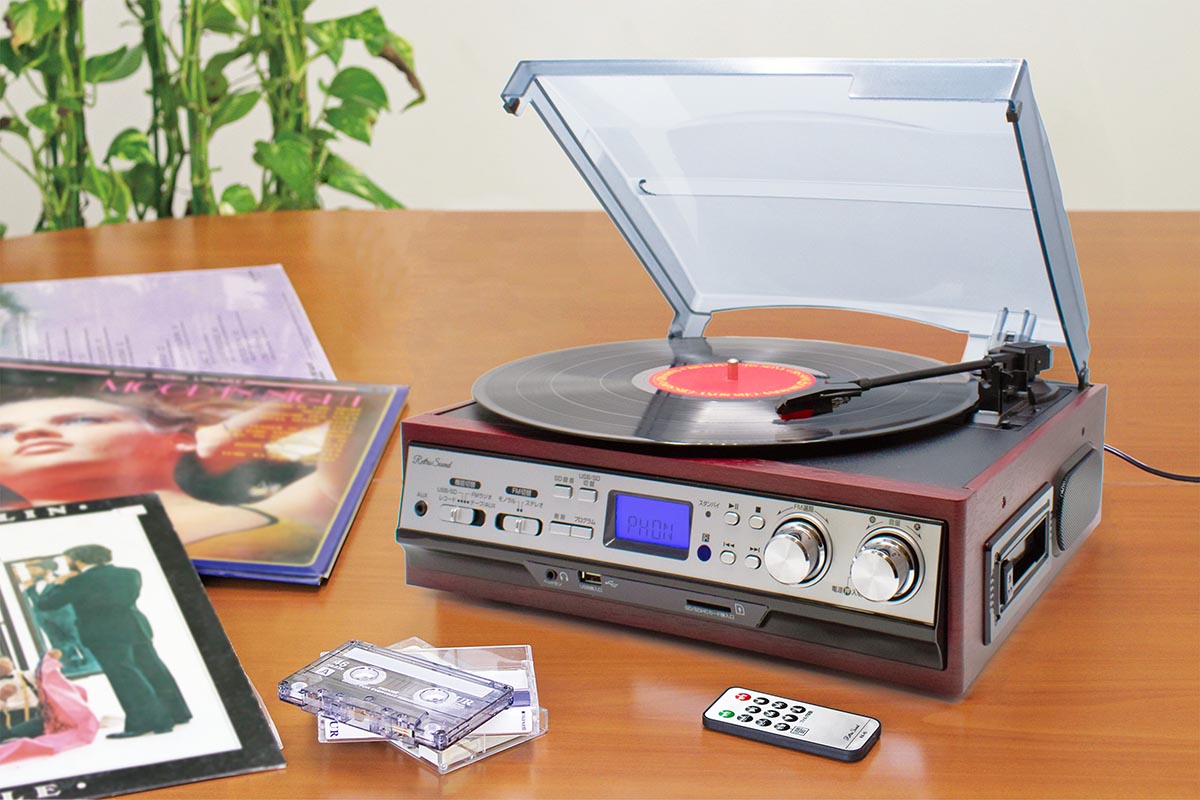 クマザキエイム デジタル録音もできる 多機能オーディオプレーヤー MA-45 1台