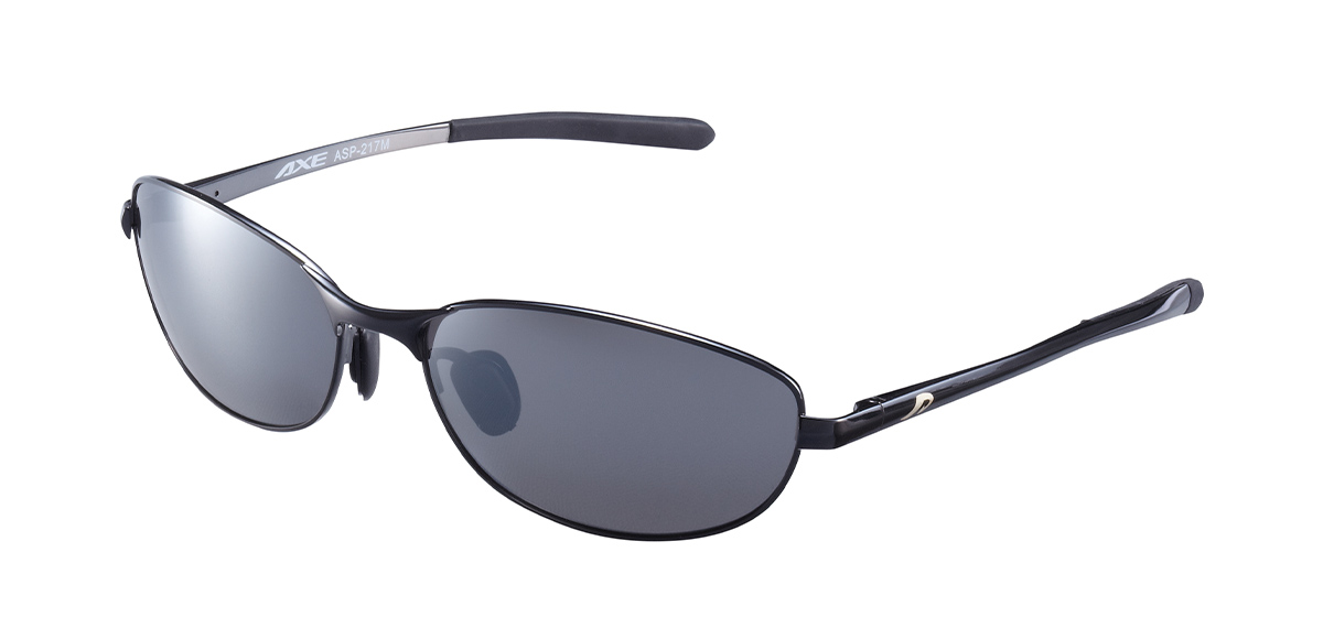 アックス AXE（アックス） 偏光 メタルサングラス シルバーミラー ASP-217M SV