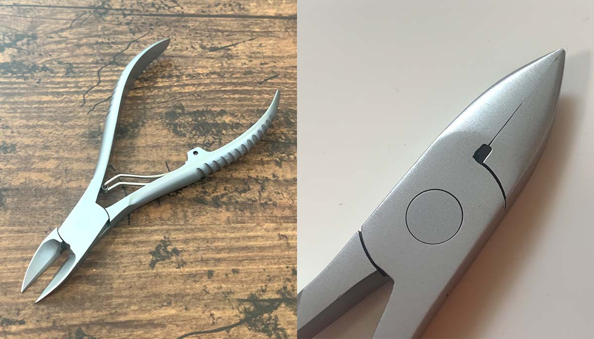 鵜飼洋鋏 鵜飼洋鋏 良く切れる細刃先ニッパー爪切り A-0285/DU205