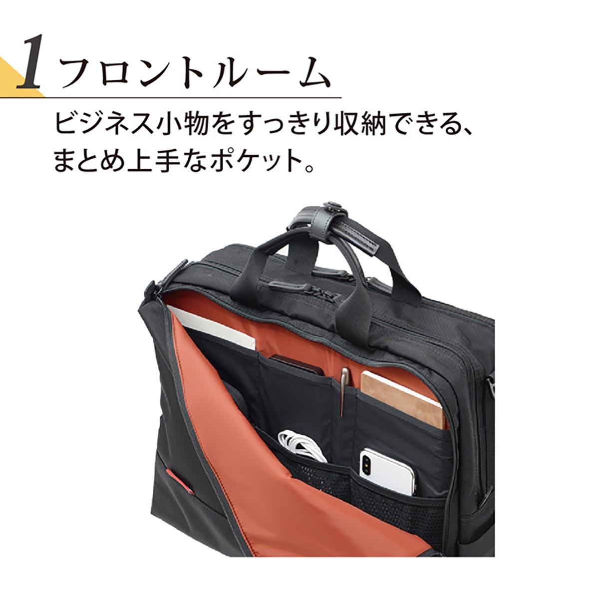 レジャープロダクツ MANHATTAN PASSAGE（マンハッタンパッセージ） #7010 “ウェルオーガナイズド”ブリーフケース #7010BK 1個