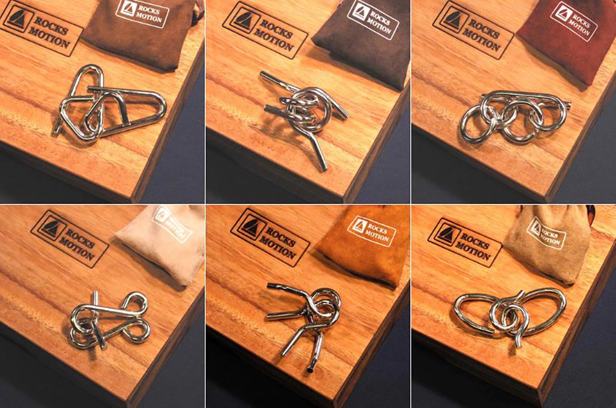 ロックスモーション 知恵の輪12個セット