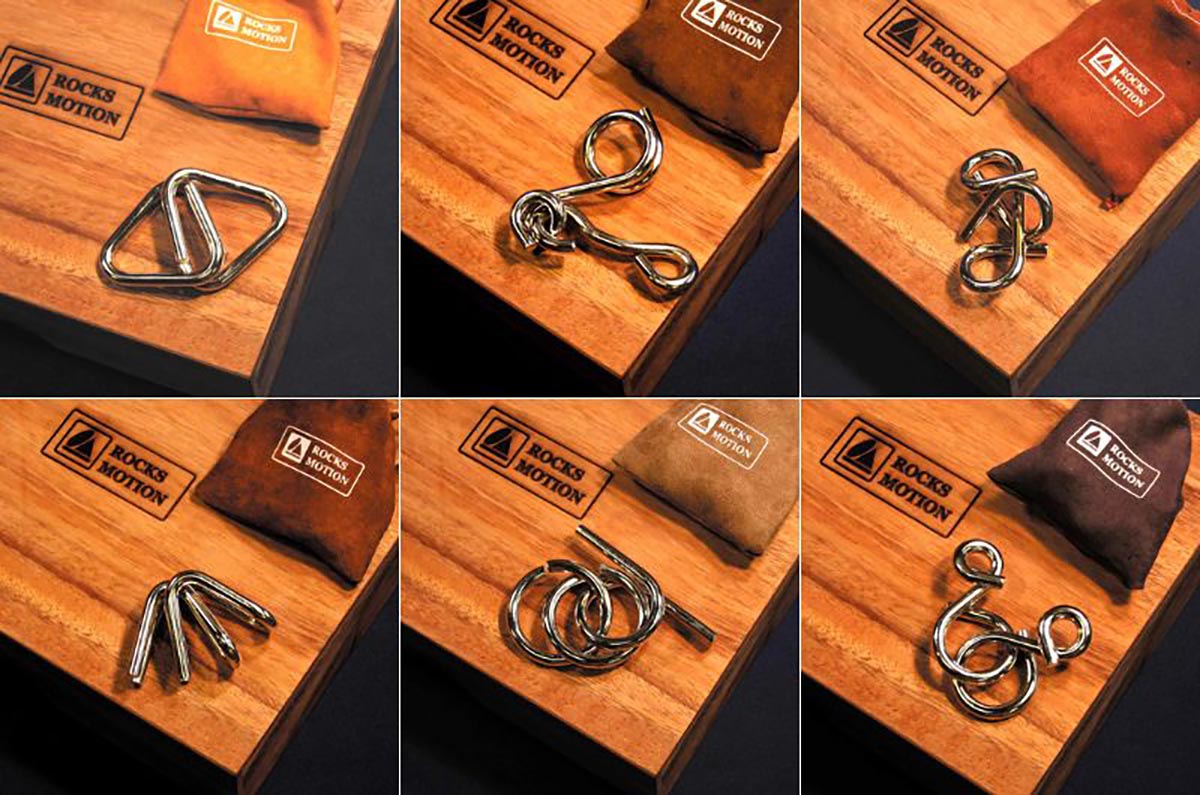 ロックスモーション 知恵の輪12個セット