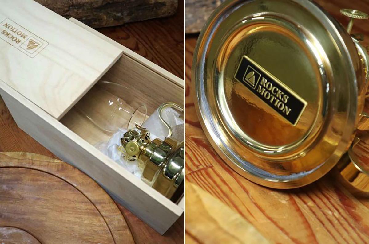 ロックスモーション 真鍮製 ギャリーランプ