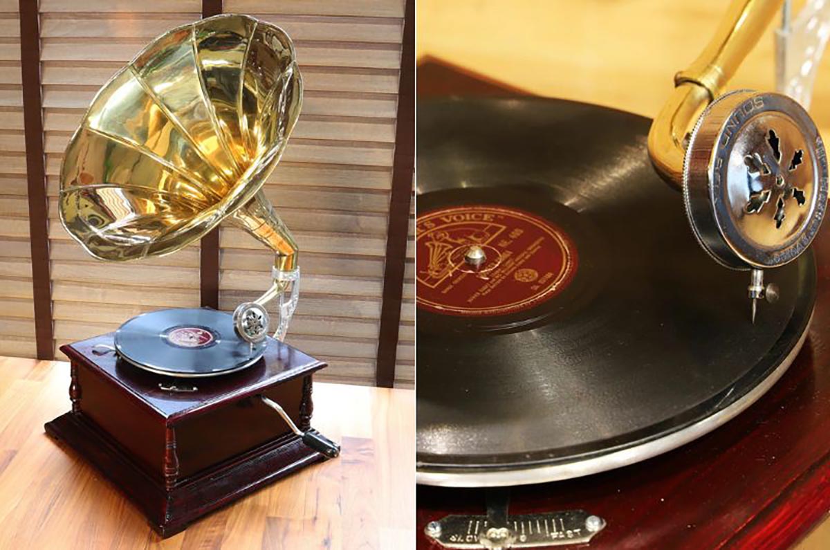 ロックスモーション 蓄音機 クラシック・グラモフォーン