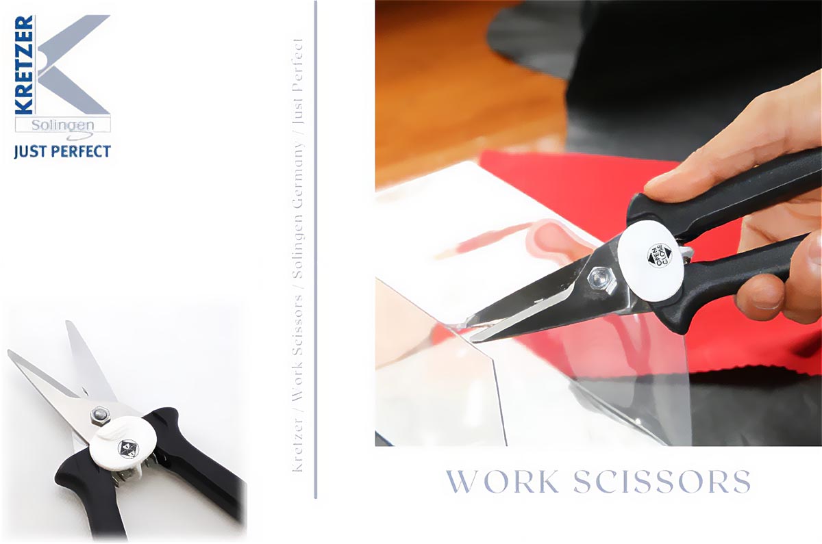 KRETZER ワークシザーズ ドイツ製 軽作業ばさみ