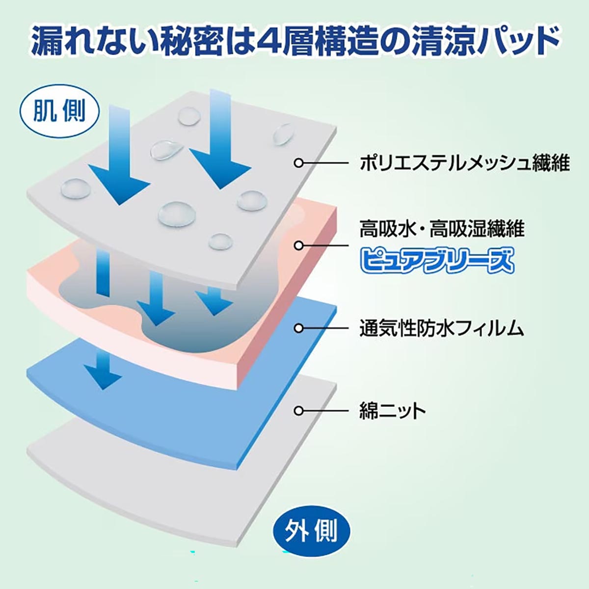 ファミリー・ライフ NEWさわやか安心ボクサーパンツ 大吸収用タイプ お試し2色組 1箱