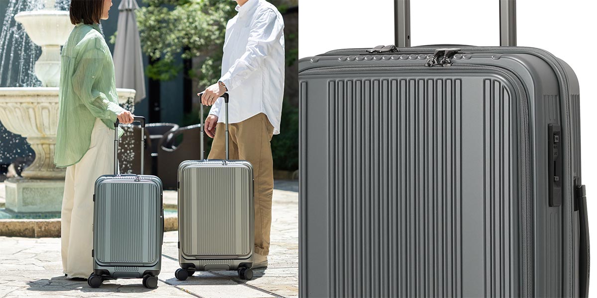 衣川産業 バーマス インターシティBS フロントオープンファスナー 37L 50cm