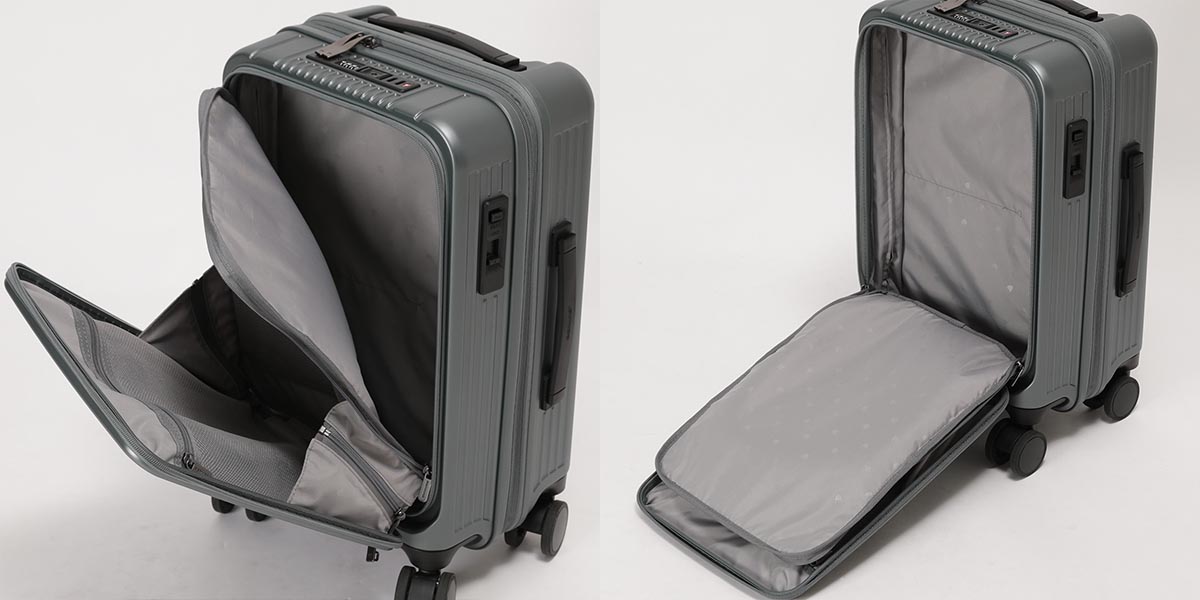 衣川産業 バーマス インターシティBS フロントオープンファスナー 37L 50cm