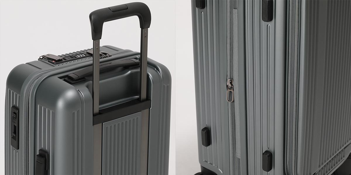 衣川産業 バーマス インターシティBS フロントオープンファスナー 37L 50cm