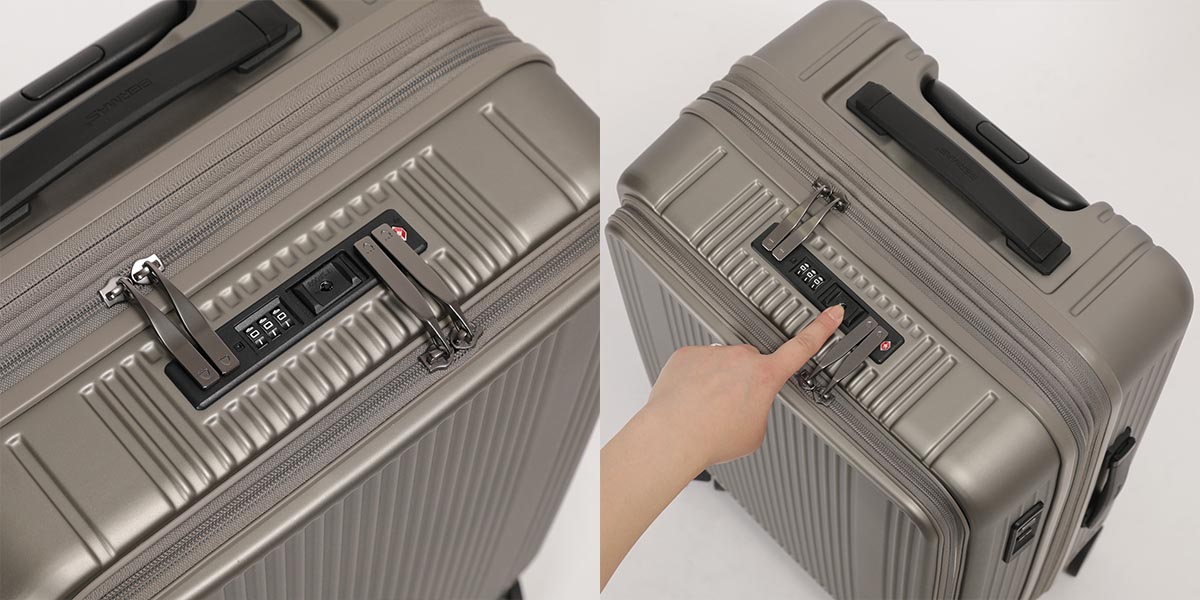 衣川産業 バーマス インターシティBS フロントオープンファスナー 54L 57cm