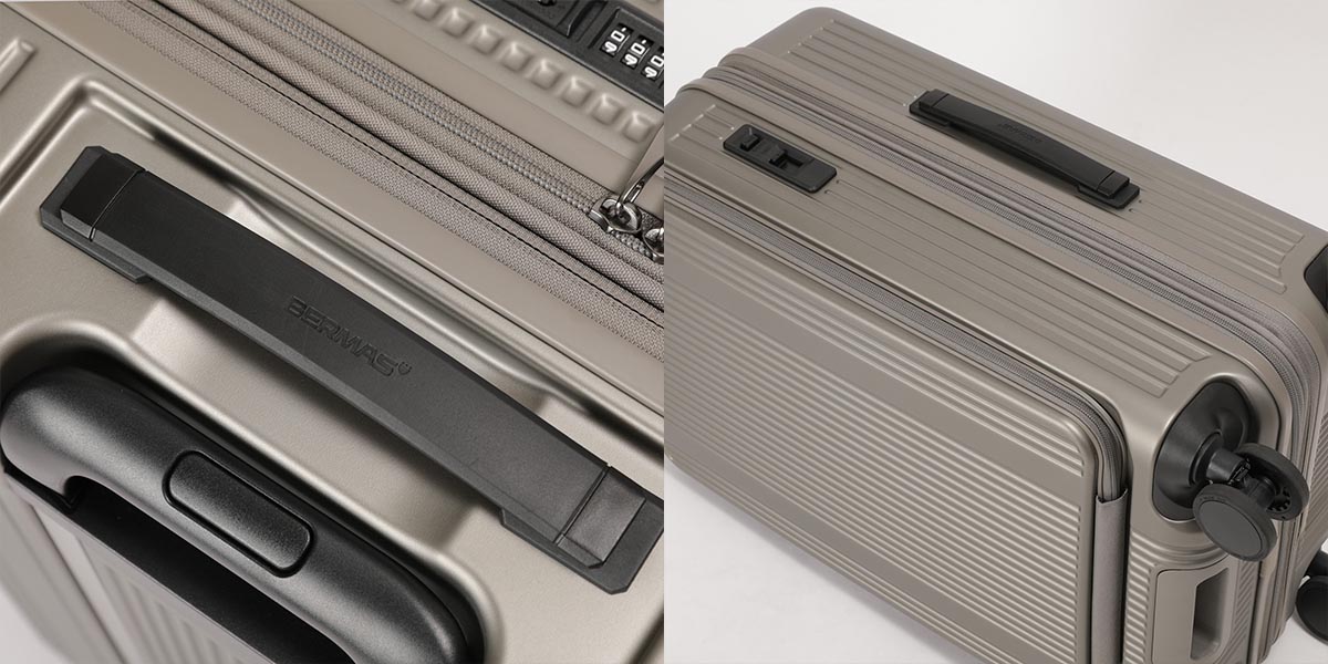 衣川産業 バーマス インターシティBS フロントオープンファスナー 54L 57cm