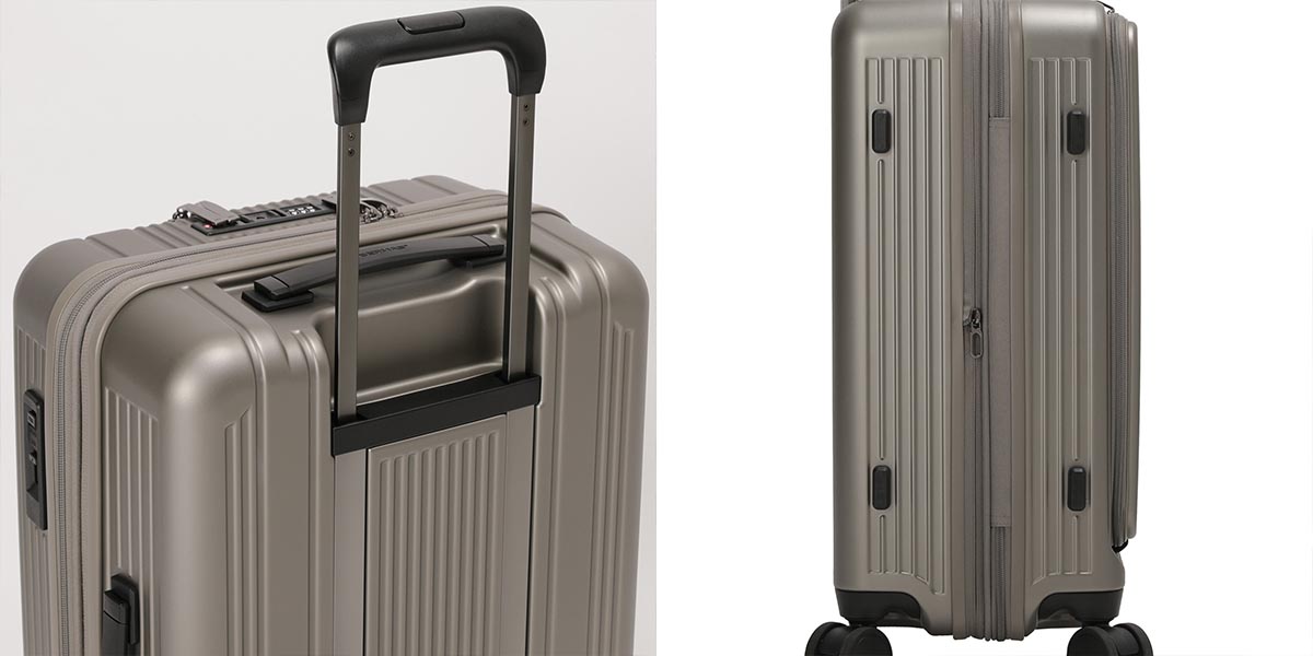 衣川産業 バーマス インターシティBS フロントオープンファスナー 54L 57cm