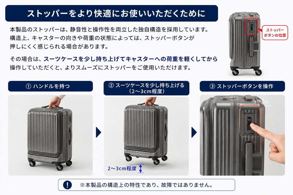 FREQUENTER ANCAR フリクエンター アンカー 4輪キャリーストッパー付き